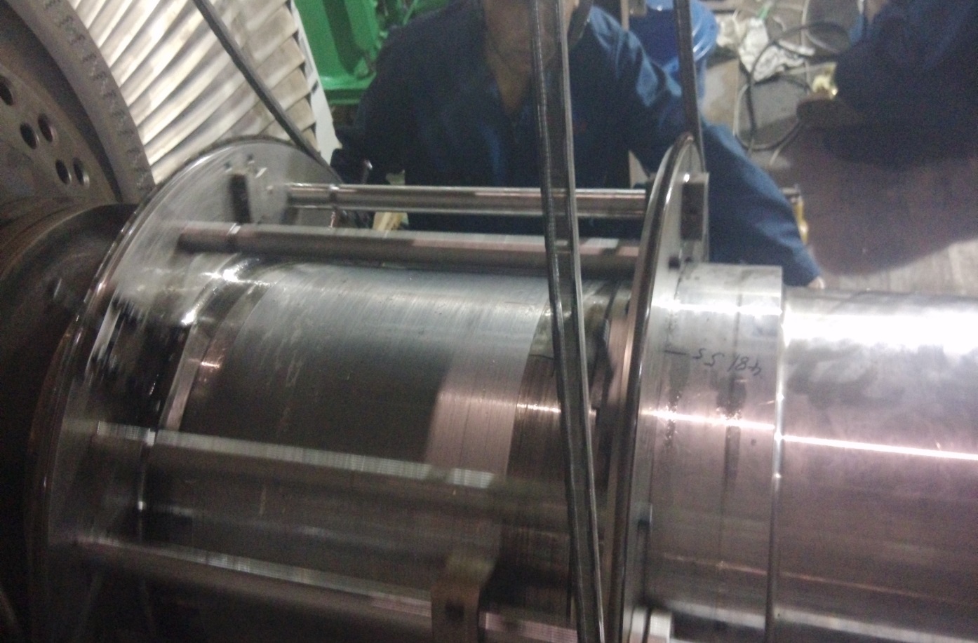 汽輪機軸頸修復